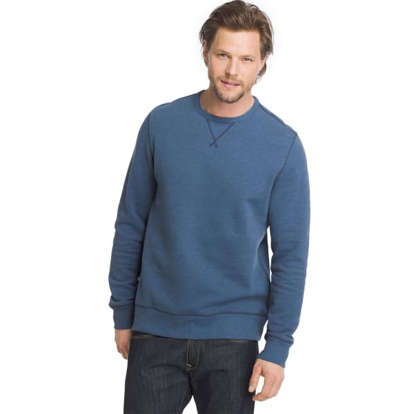 G.H. BASS & CO. Men's Sueded Mountain Fleece Long-Sleeve Pullover