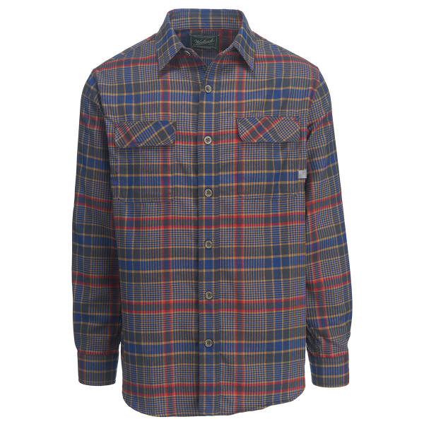 WOOLRICH Men's Hiker's Trail Modern Fit Flannel Shirt II