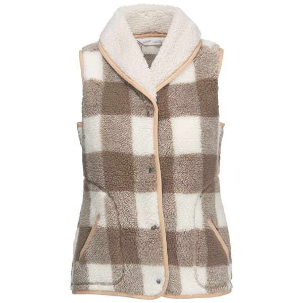 WOOLRICH Women's Glacier View Sherpa Fleece Vest