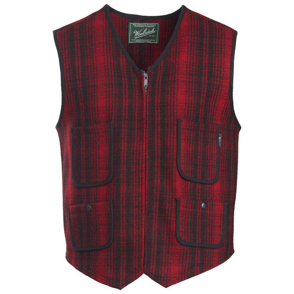 WOOLRICH Men's Utility Wool Vest