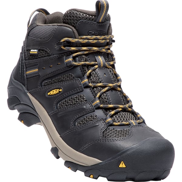 KEEN Men's Lansing Waterproof Mid Steel Toe Boots