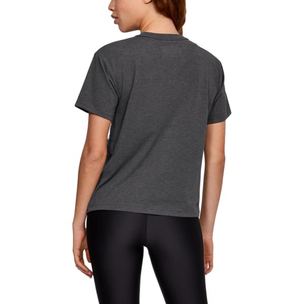 UNDER ARMOUR Women's UA Girlfriend Wordmark Crew Short-Sleeve Tee