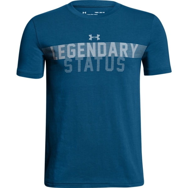 UNDER ARMOUR Boys' Legendary Status Short-Sleeve Tee