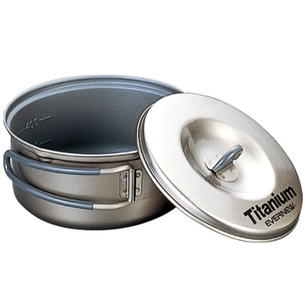 EVERNEW 0.6L Titanium Non-Stick Pot