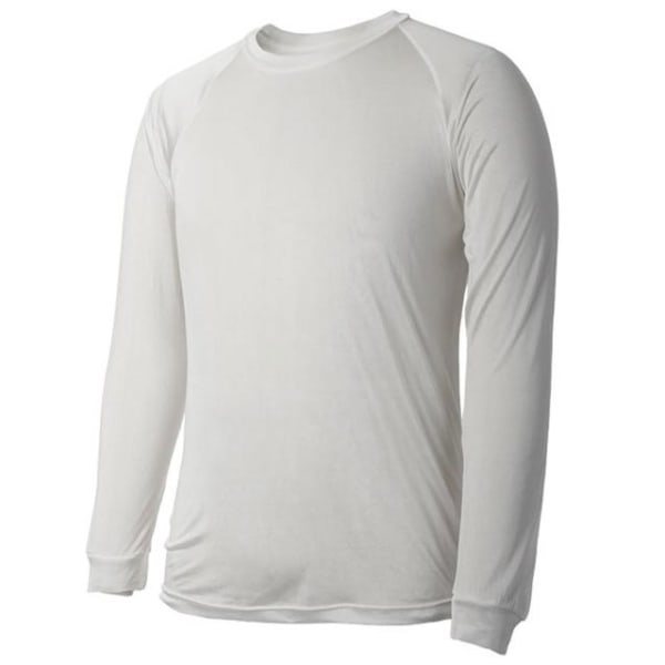 TERRAMAR Men's Thermasilk Crew Long-Sleeve Base Layer Top