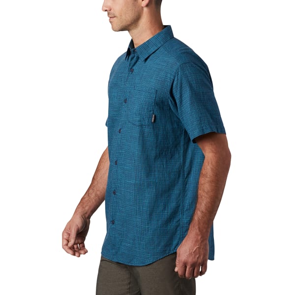 COLUMBIA Men's Under Exposure Yarn-Dye Short Sleeve Shirt