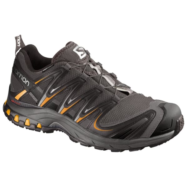 SALOMON Men's XA Pro 3D CS Waterproof Trail Running Shoes, Autobahn/Yellow