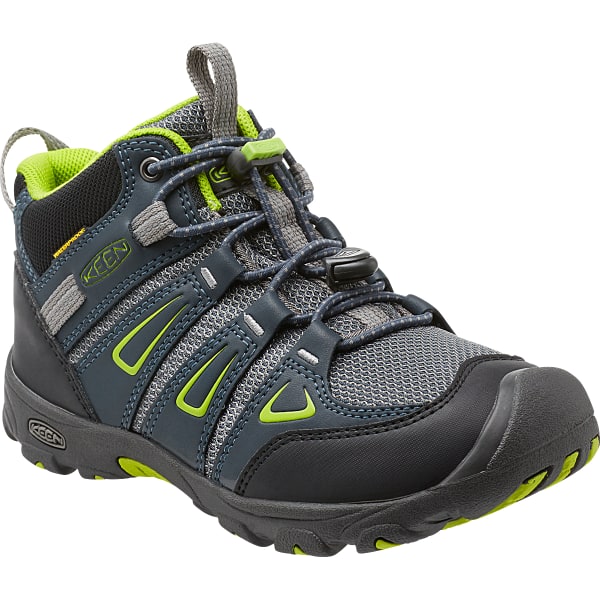 KEEN Big Kids' Oakridge Waterproof Mid Hiking Boots