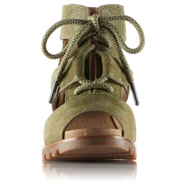 SOREL Women's Joanie Lace Wedge Sandals