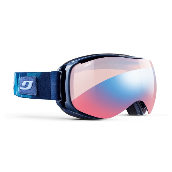 JULBO Starwind Goggles, Kaleido Blue - Zebra Light Red