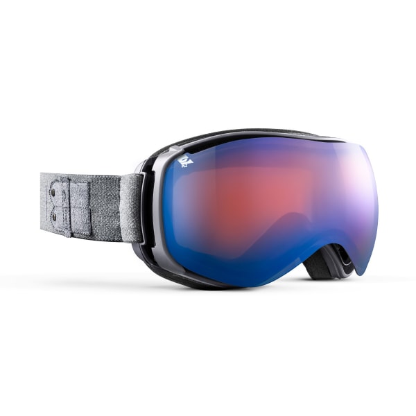 JULBO Ventilate Goggles, Grey - Mirror Spectron Polarizing Double Lens