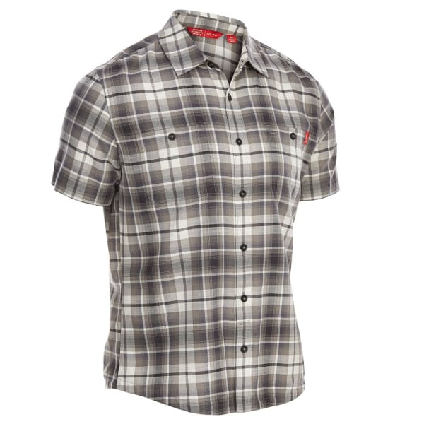 EMS Men's Ranger Plaid Short-Sleeve Shirt