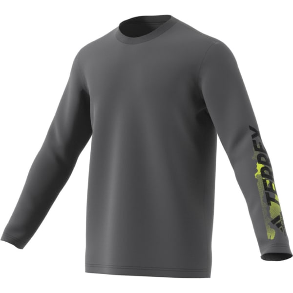 ADIDAS Men's Terrex Logo Long Sleeve Tee