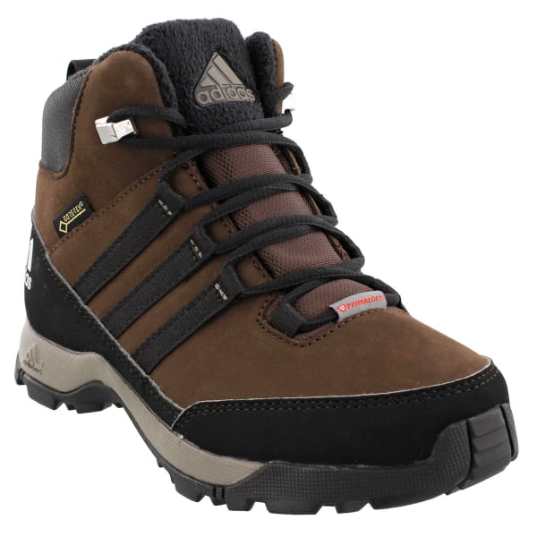 ADIDAS Kids' Winter Hiker Mid GTX Shoes, Brown/Black/Simple Brown