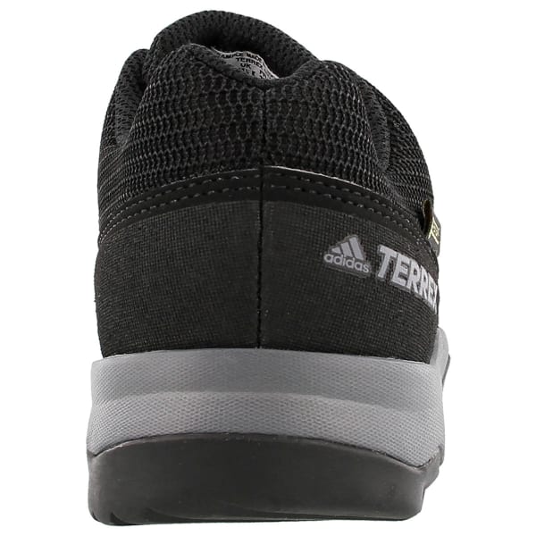 ADIDAS Kids' Terrex GTX Hiking Shoes, Black/Black/Vista Grey