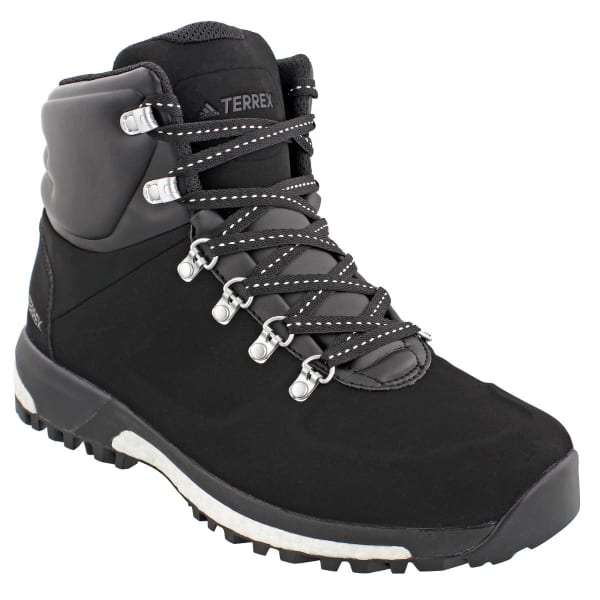 ADIDAS Men' Terrex Pathmaker Climawarm Hiking Boots, Black/Chalk White/Tech Silver Met.