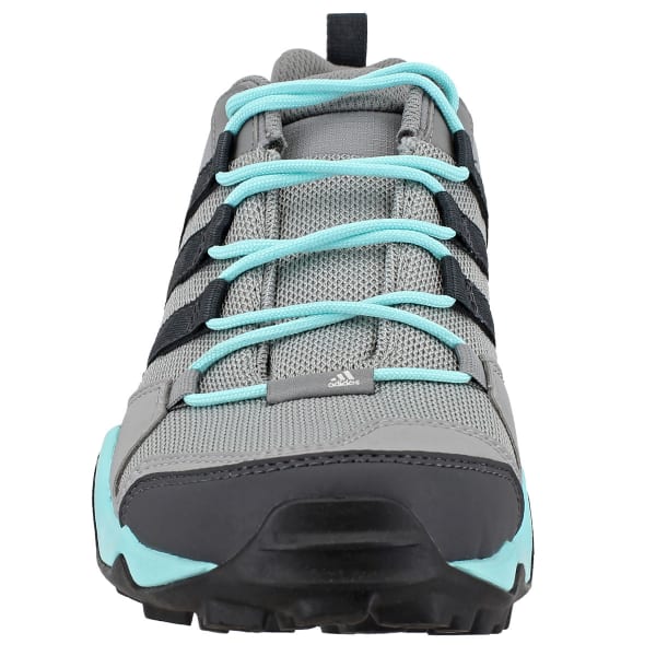 ADIDAS Women's Terrex AX2R Hiking Shoes, CH Solid Grey/DGH Solid Grey/Clear Aqua