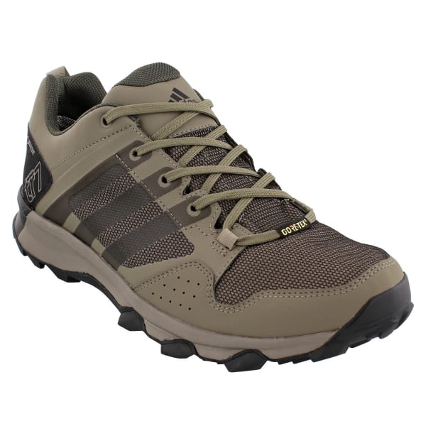 ADIDAS Men's Kanadia 7 GTX Trail Running Shoes Utility Grey/Black/Simple Brown