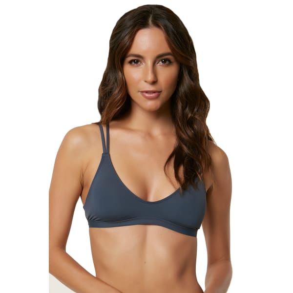 O'NEILL Juniors' Salt Water Solids Bralette Bikini Top