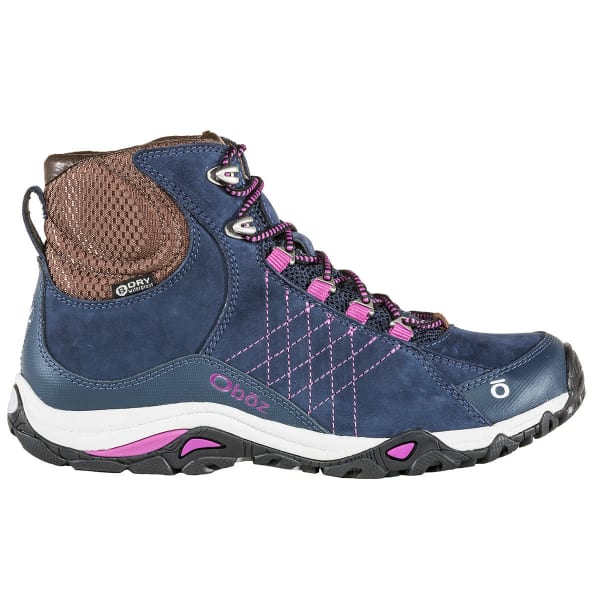 OBOZ Women's Sapphire Mid B-Dry Waterproof Hiking Boots