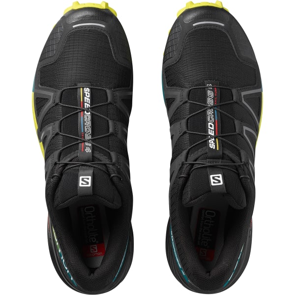 SALOMON Men's Speedcross 4 Trail Running Shoes, Black - Eastern