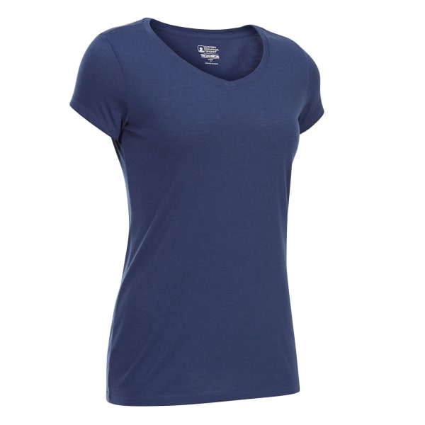 EMS Women's Techwick Vital V-Neck Short-Sleeve Tee