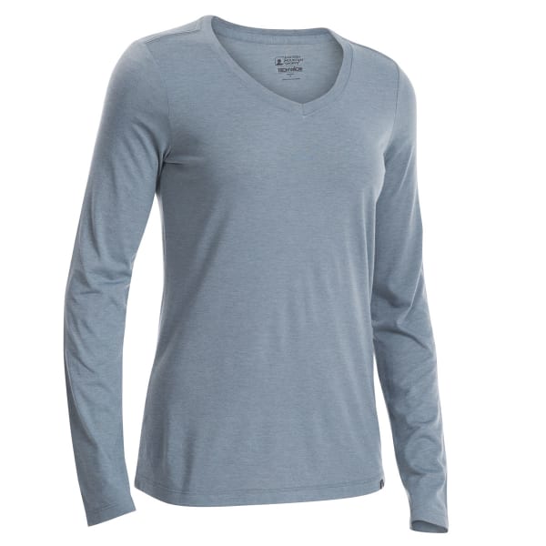 EMS Women's Techwick Vital V-Neck Long-Sleeve Tee