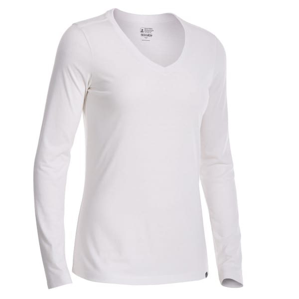 EMS Women's Techwick Vital V-Neck Long-Sleeve Tee