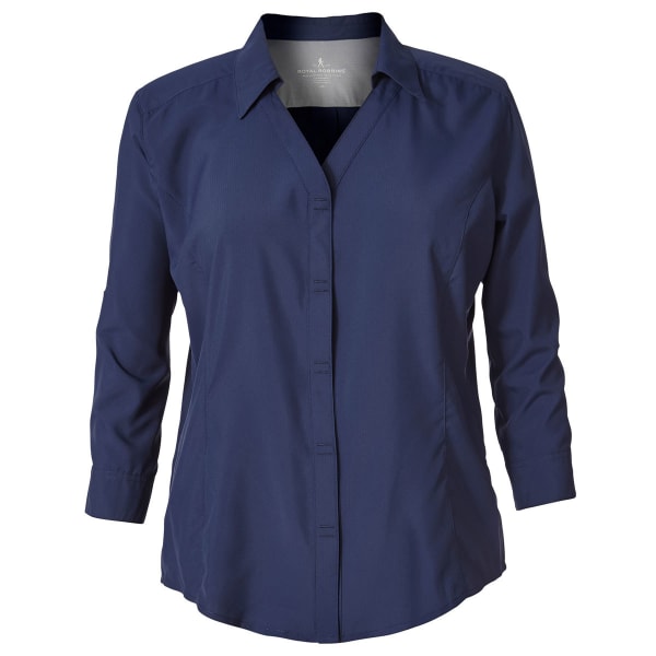 ROYAL ROBBINS Women's Expedition Chill Stretch ¾-Length Sleeve Shirt