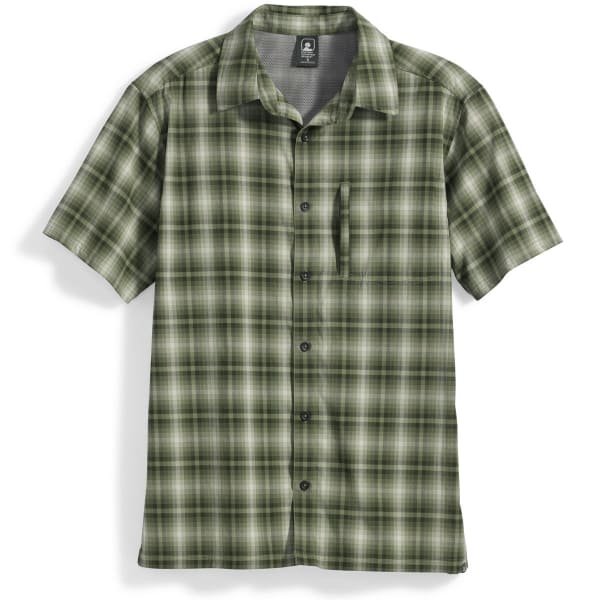 EMS Men's Journey Plaid Short-Sleeve Shirt