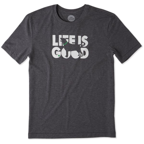 LIFE IS GOOD Men's Knockout Dog Cool Tee