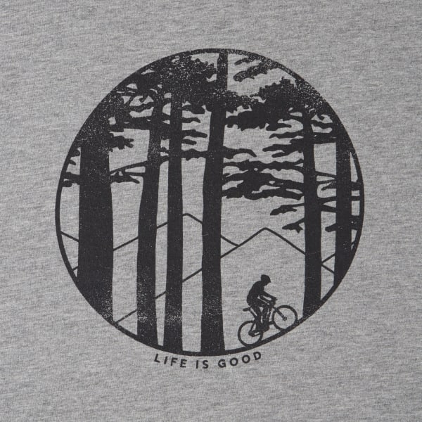 LIFE IS GOOD Men's Mountain Bike Woods Crusher Tee