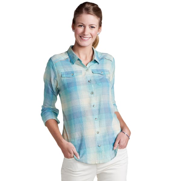 TOAD & CO. Women's Airbrush Deco Long-Sleeve Shirt