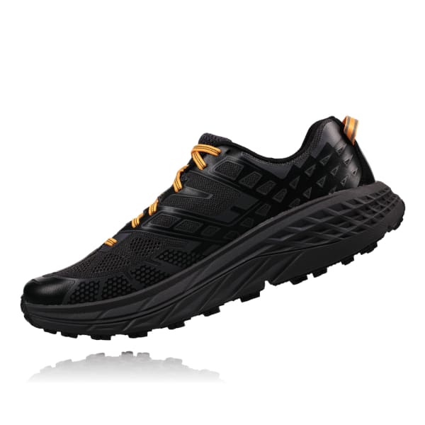 hoka one one speedgoat 2 black kumquat