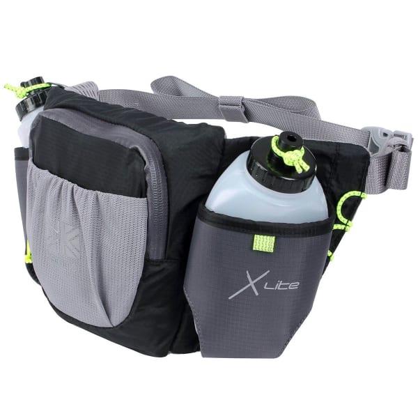 KARRIMOR X Lite Duo Running Belt and Bottle Set