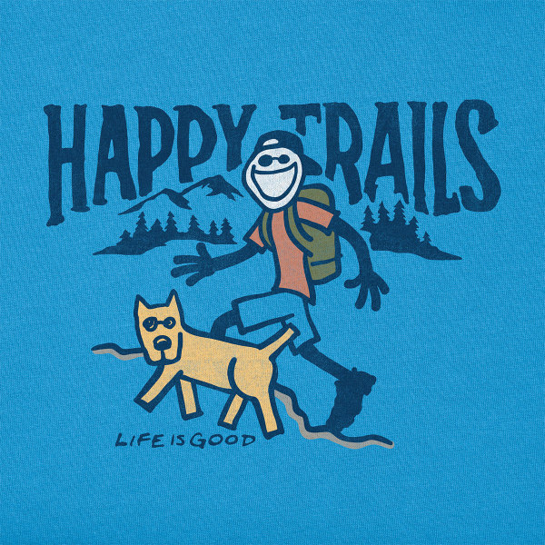 LIFE IS GOOD Men's Happy Trails Crusher Tee