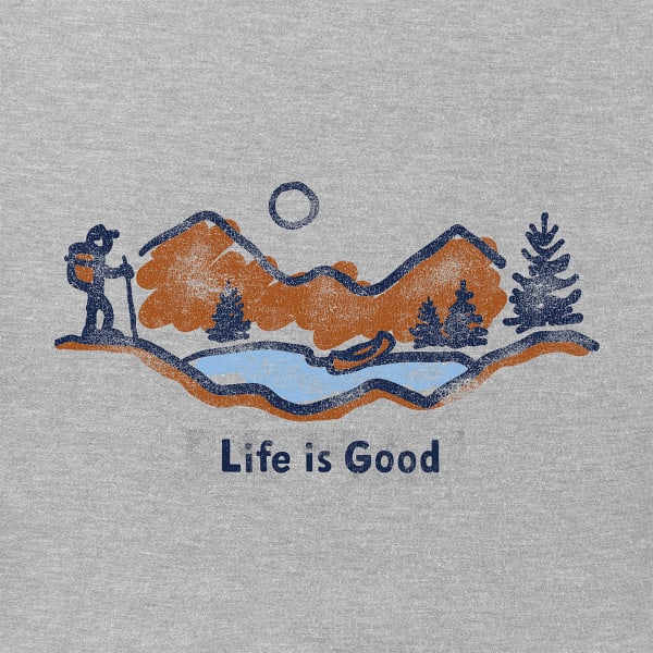 LIFE IS GOOD Men's Classic Hike Crusher Tee