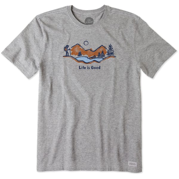 LIFE IS GOOD Men's Classic Hike Crusher Tee