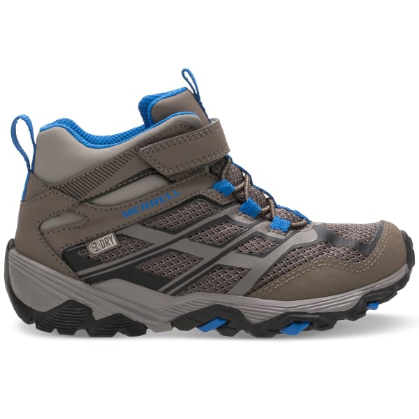 MERRELL Big Kids' Moab Mid Waterproof Hiking Boots