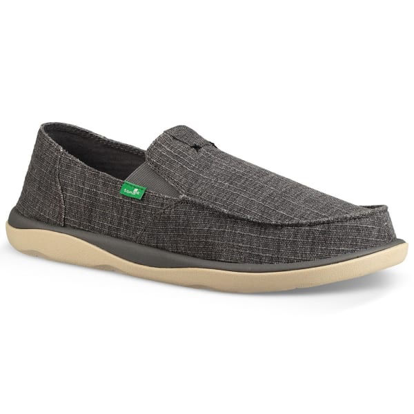 SANUK Men's Vagabond Tripper Grain Slub Casual Slip-On Shoes