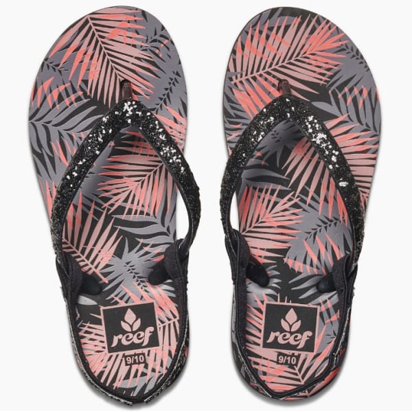 REEF Little Girls' Little Stargazer Prints Sandals