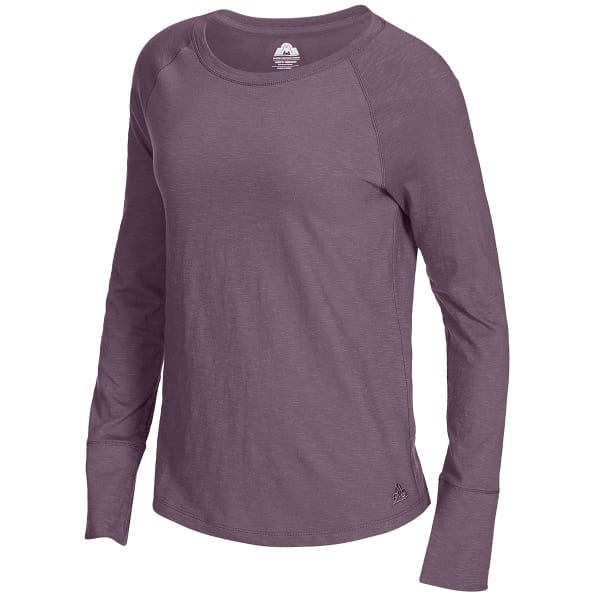 EMS Women's Solid Organic Slub Long-Sleeve Tee