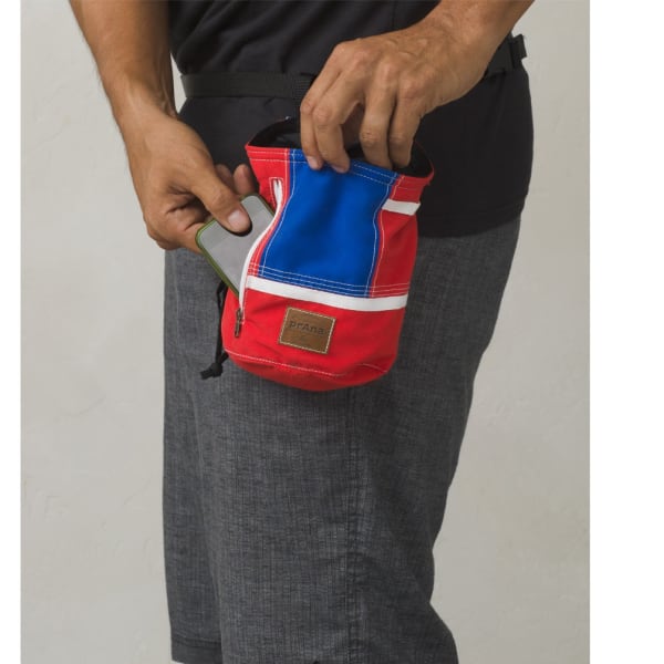 Prana Chalk Bag with Belt Blue