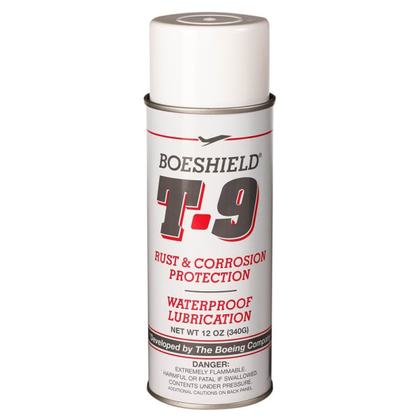 BOESHIELD T-9 Aerosol Chain Lubricant, 12 oz.