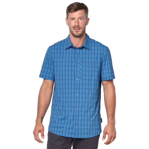 JACK WOLFSKIN Men's Rays Stretch Vent Short-Sleeve Shirt