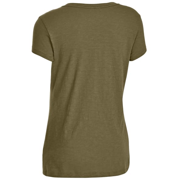 EMS Women's Organic Slub V-Neck Short-Sleeve Tee