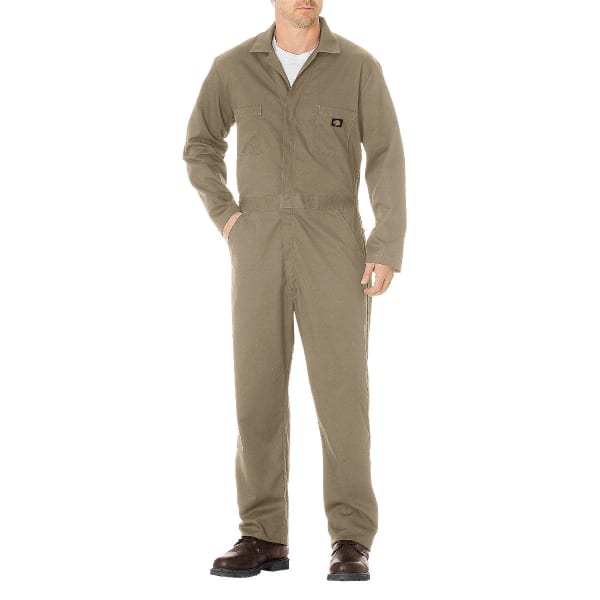 DICKIES Men's Basic Cotton Coverall, Extended Sizes