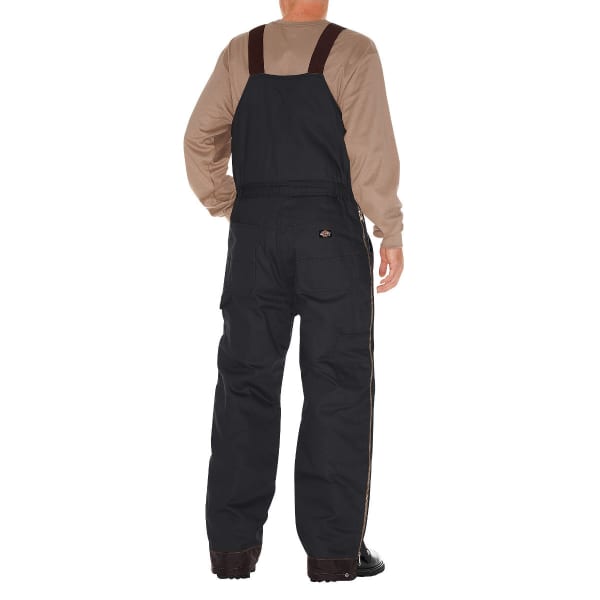 DICKIES Men's Duck Insulated Bib Overall, Extended Sizes