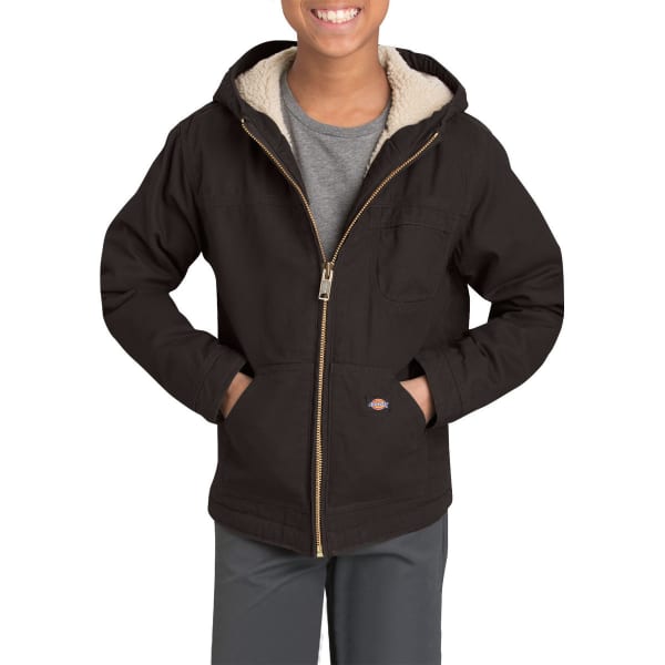 DICKIES Boys' 8-20 Sherpa Lined Duck Jacket