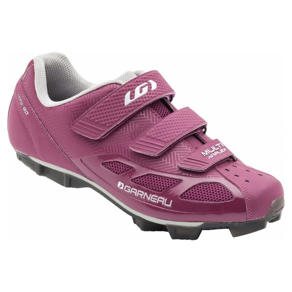 LOUIS GARNEAU Cycling Shoes WOMENS MULTI AIR FLEX HRS-80 MAGENTA/DRIZZLE SZ  41